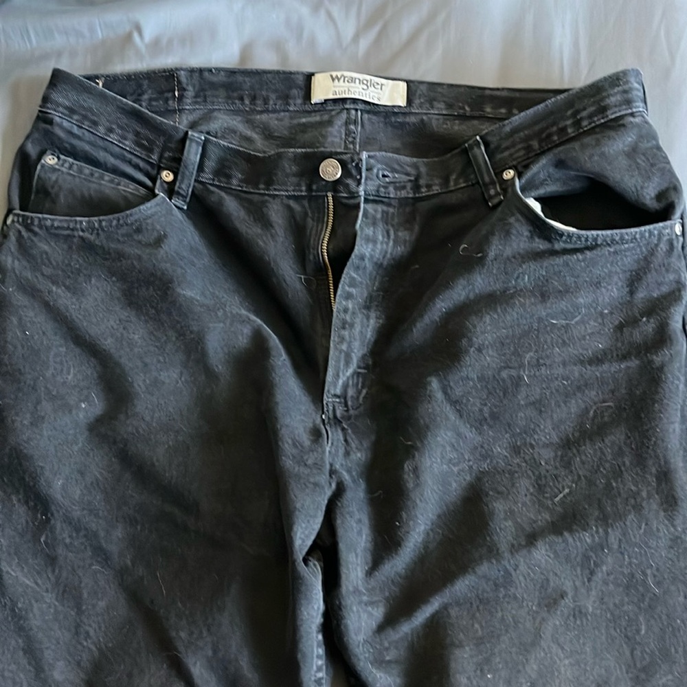 Wranglers Authentics men’s black jeans 38x30